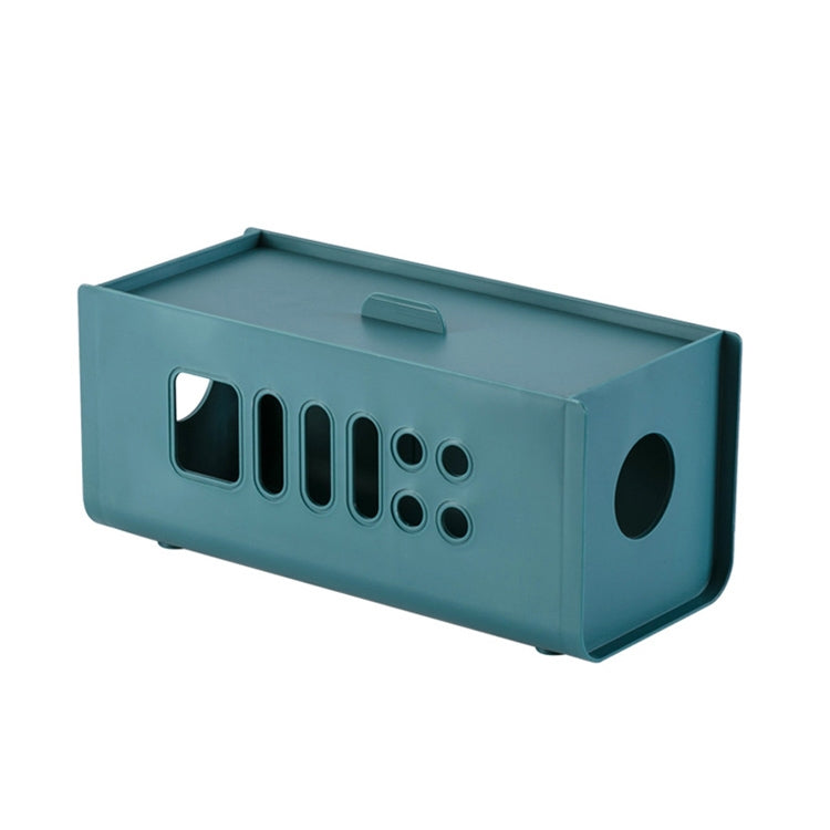 XM009 Plastic Plug-In Electric Wire Storage Box Power Board Wire Clip Box Charger Storage Finishing Box