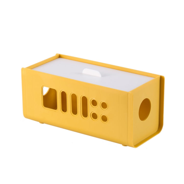 XM009 Plastic Plug-In Electric Wire Storage Box Power Board Wire Clip Box Charger Storage Finishing Box