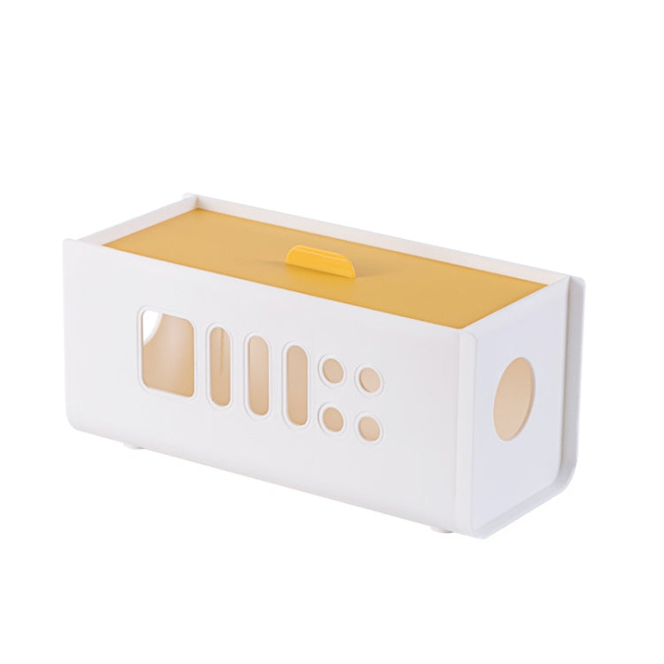 XM009 Plastic Plug-In Electric Wire Storage Box Power Board Wire Clip Box Charger Storage Finishing Box