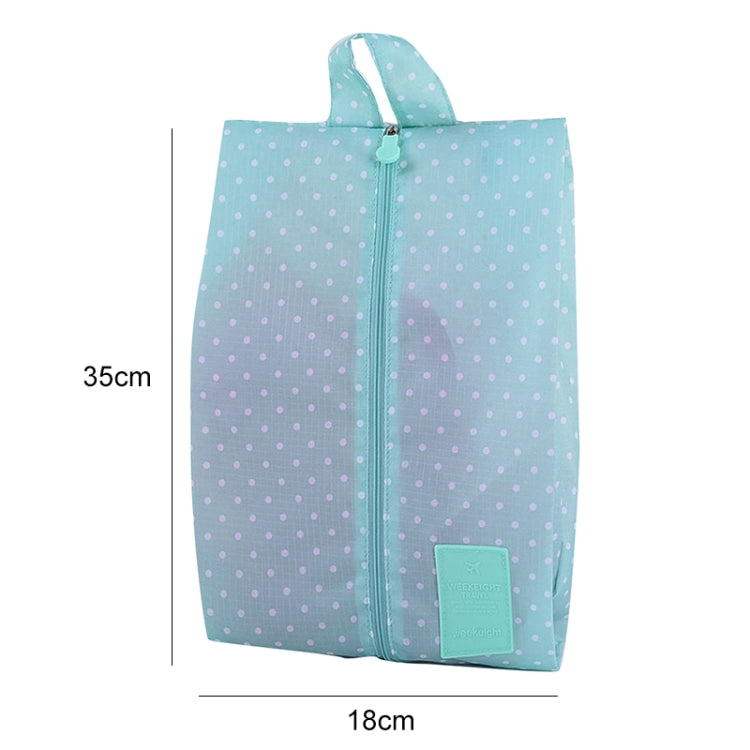 2 PCS Convenient Multipattern Waterproof Nylon Portable Travel Storage Bag