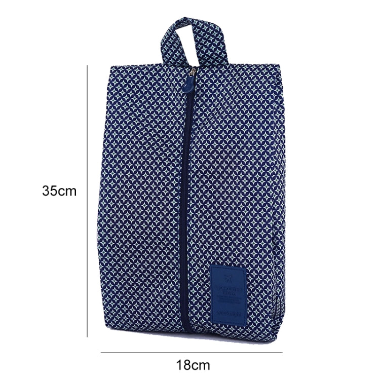 2 PCS Convenient Multipattern Waterproof Nylon Portable Travel Storage Bag