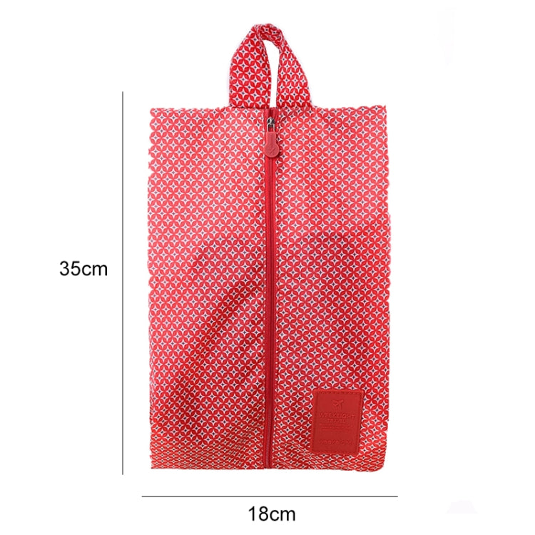 2 PCS Convenient Multipattern Waterproof Nylon Portable Travel Storage Bag