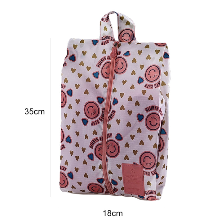 2 PCS Convenient Multipattern Waterproof Nylon Portable Travel Storage Bag