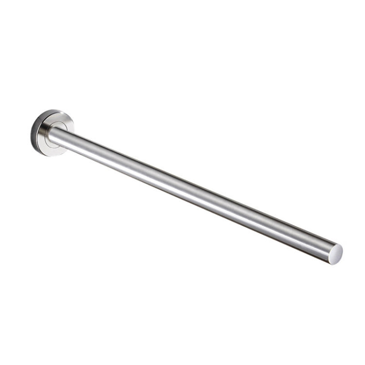 304 Stainless Steel With Grooved Bathroom Pendant Bathroom Shelf,Style: Vertical Single Rod