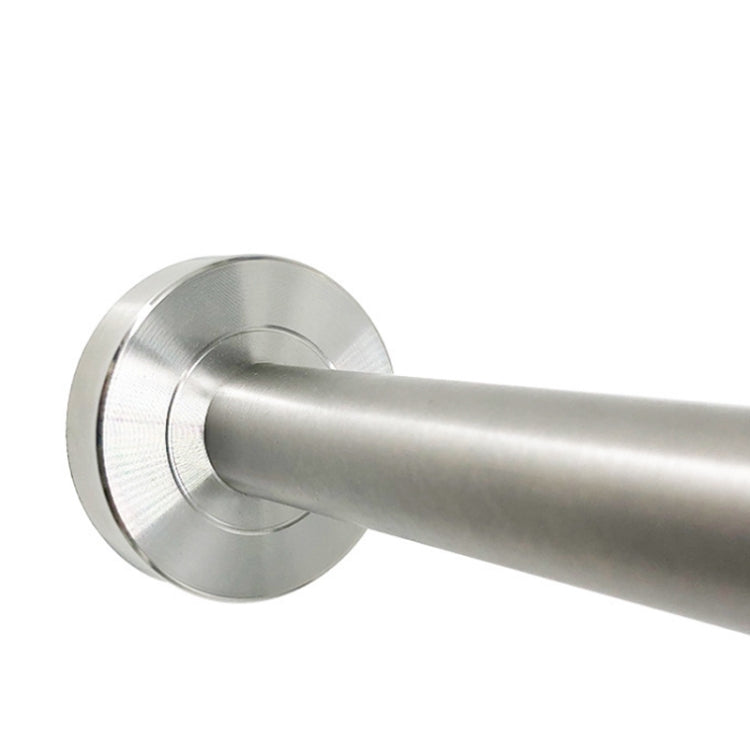 304 Stainless Steel With Grooved Bathroom Pendant Bathroom Shelf,Style: Vertical Single Rod