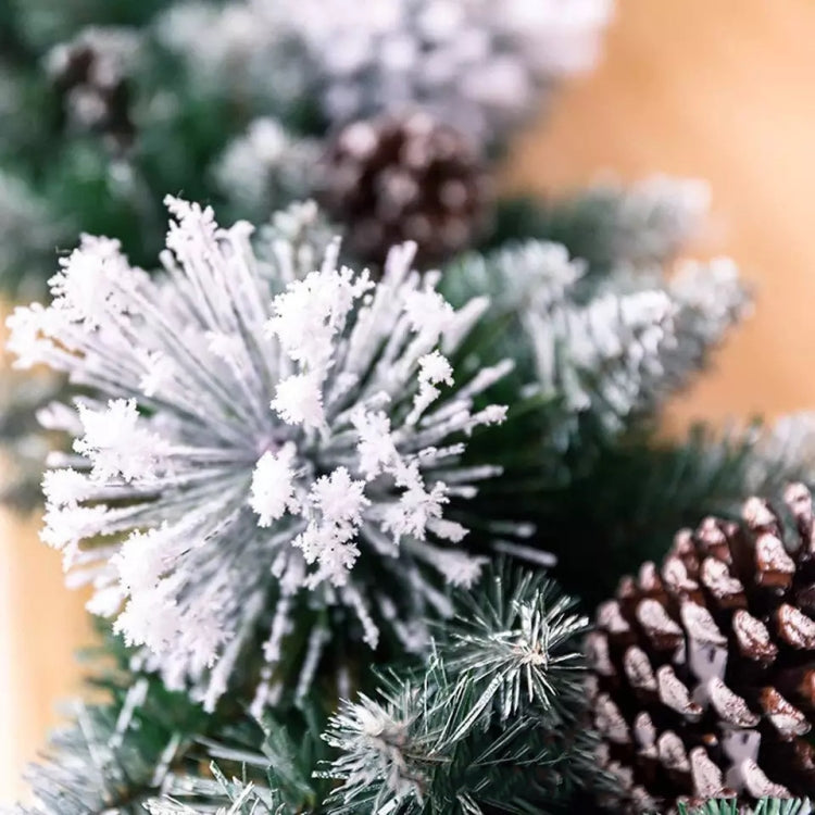 Christmas Decoration Door Hanging Long Flocking Rattan, Specification: 2.7 Meters