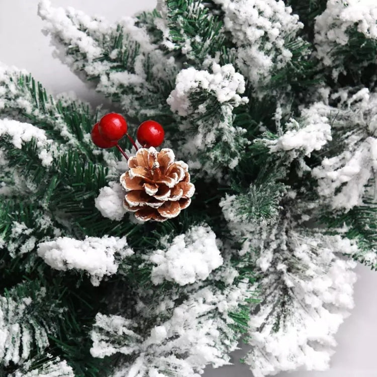 Christmas Decoration Door Hanging Long Flocking Rattan, Specification: 2.7 Meters