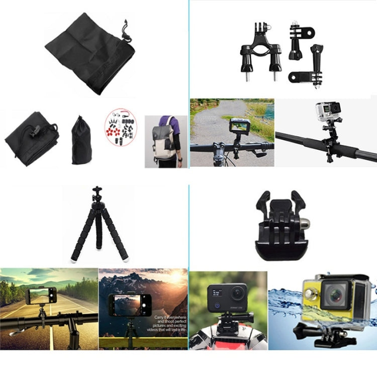 23 in 1 Starter Accessories Combo Kits for GoPro Hero11 Black / HERO10 Black / GoPro HERO9 Black / HERO8 Black / HERO7 /6 /5 /5 Session /4 Session /4 /3+ /3 /2 /1, DJI Osmo Action and Other Action Cameras(Black)
