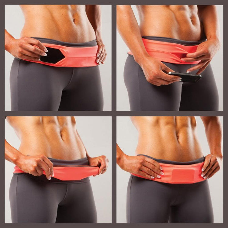 Invisible Running Waist Bag Outdoor Sport Mobile Phone Bag, Size: S