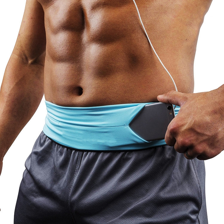 Invisible Running Waist Bag Outdoor Sport Mobile Phone Bag, Size: S