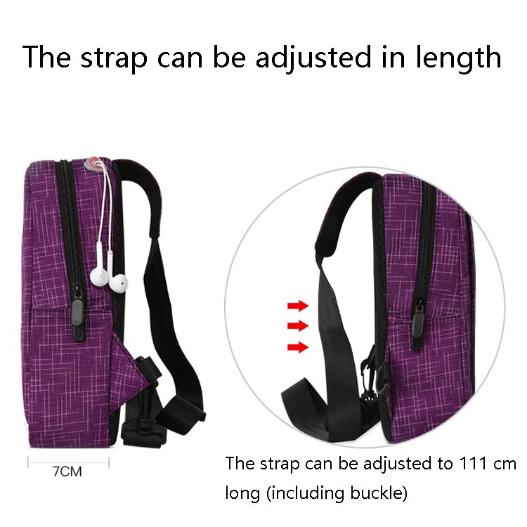 Waterproof Shoulder Messenger Bag Outdoor Chest Bag