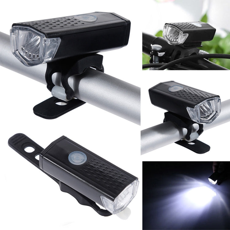 Bicycle Highlight USB Rechargeable Lamp Waterproof Bicycle Headlight Taillight Set