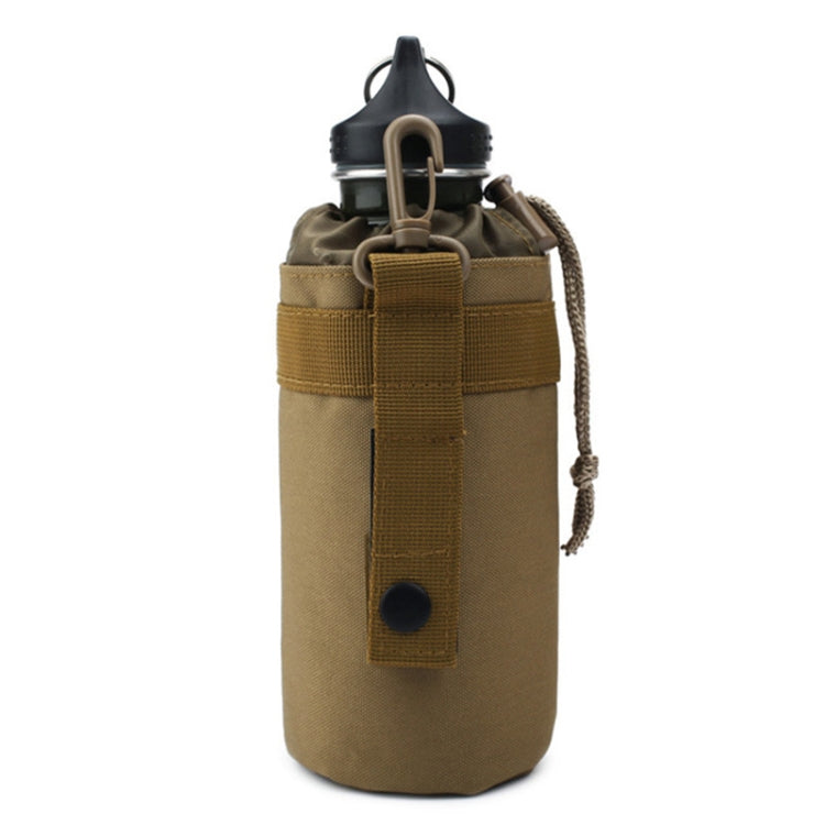 Outdoor Sports Waist Bag Water Cup Bag Kettle Bag(Black)