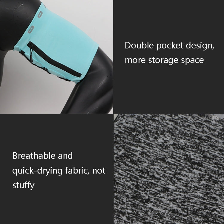 1940 Running Mobile Phone Arm Bag Elastic Sports Wrist Bag, Colour: Black (no Logo)