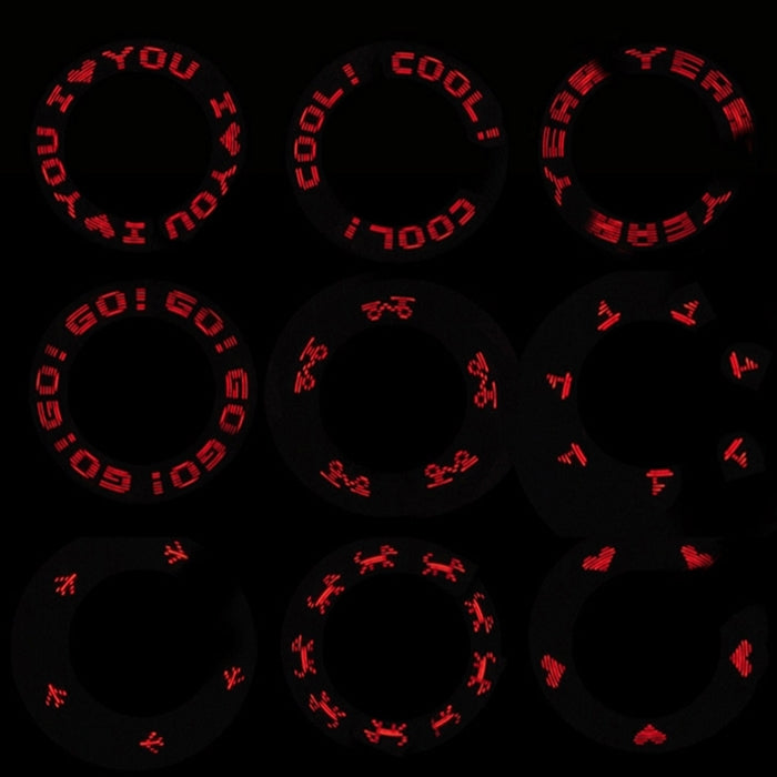 Double-side Bicycle Wheel Spoke LED Lights Lamps Cycle Tyre Tire Wheel Valve 7 LED Flash Light