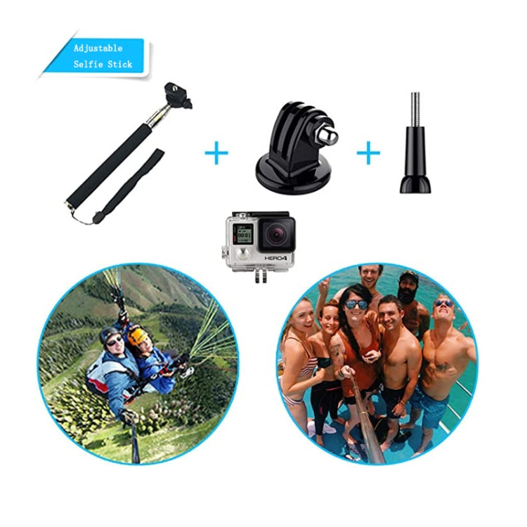 17 In 1  Action Camera Accessories Combo Kits for GoPro Hero11 Black / HERO10 Black / GoPro HERO9 Black / HERO8 Black / HERO7 /6 /5 /5 Session /4 Session /4 /3+ /3 /2 /1, DJI Osmo Action and Other Action Cameras(Black)