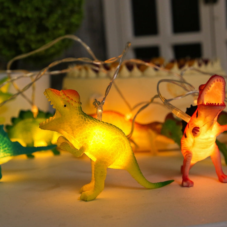 KLDC001 10 LEDs 3000LM Dinosaur String Lights Children Room Christmas Decoration Lantern(Warm Light)