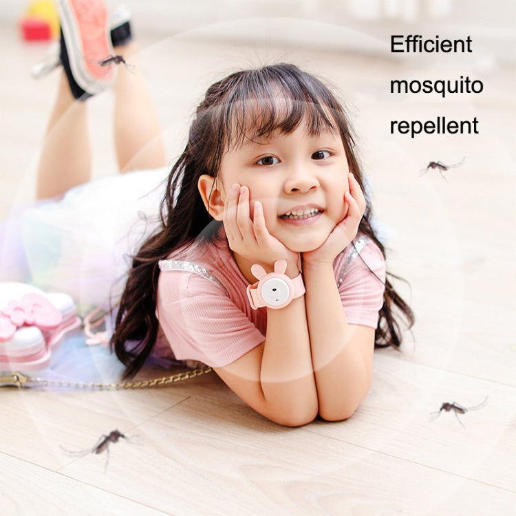 WT-M4 Outdoor Portable Children Cartoon Ultrasonic USB Anti-Mosquito Bracelet