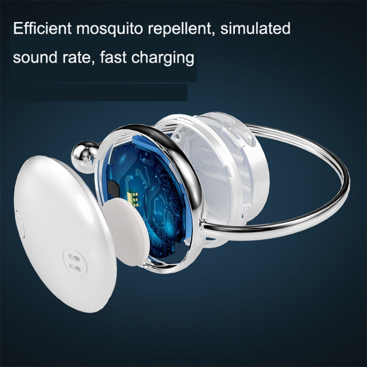 WT-M6 Outdoor Portable USB Ultrasonic Mosquito Repellent Bracelet