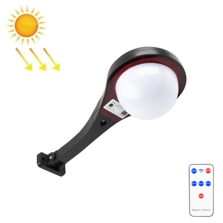 TG-TY10 Solar Wall Lamp Outdoor Human Body Induction Garden Corridor Small Street Light, Style: Medium 52 LED