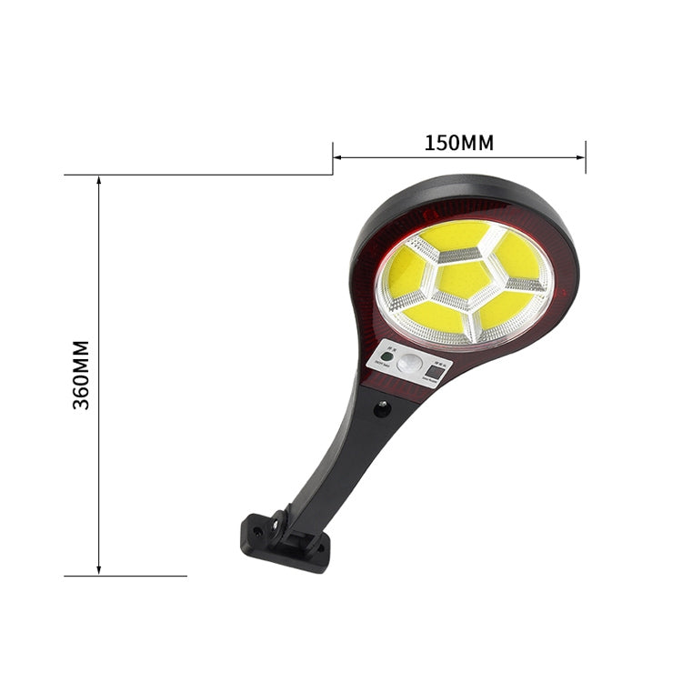 TG-TY10 Solar Wall Lamp Outdoor Human Body Induction Garden Corridor Small Street Light, Style: Medium 158 COB