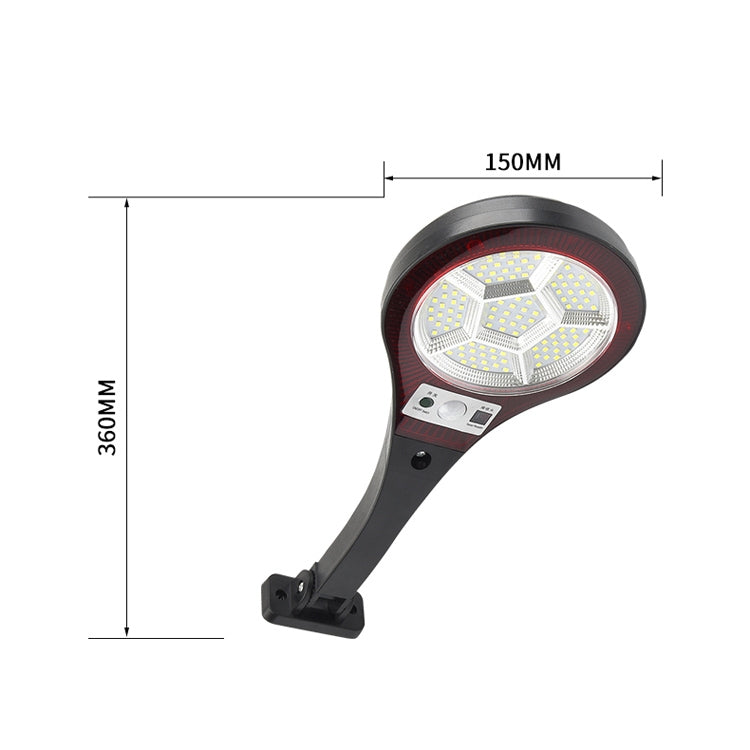 TG-TY10 Solar Wall Lamp Outdoor Human Body Induction Garden Corridor Small Street Light, Style: Medium 107 LED