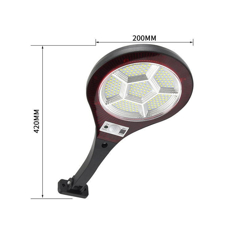 TG-TY10 Solar Wall Lamp Outdoor Human Body Induction Garden Corridor Small Street Light, Style: Large 186 LED