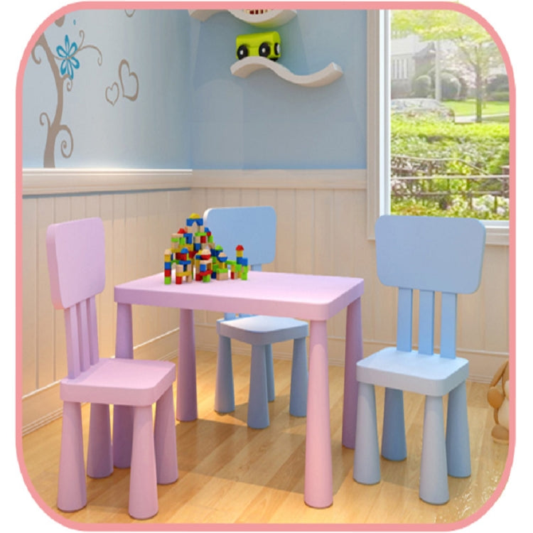 Plastic Double Thickening Rectangular Table Writing Desk Painting Game Toys Children Kindergarten Table, Size:Ordinary