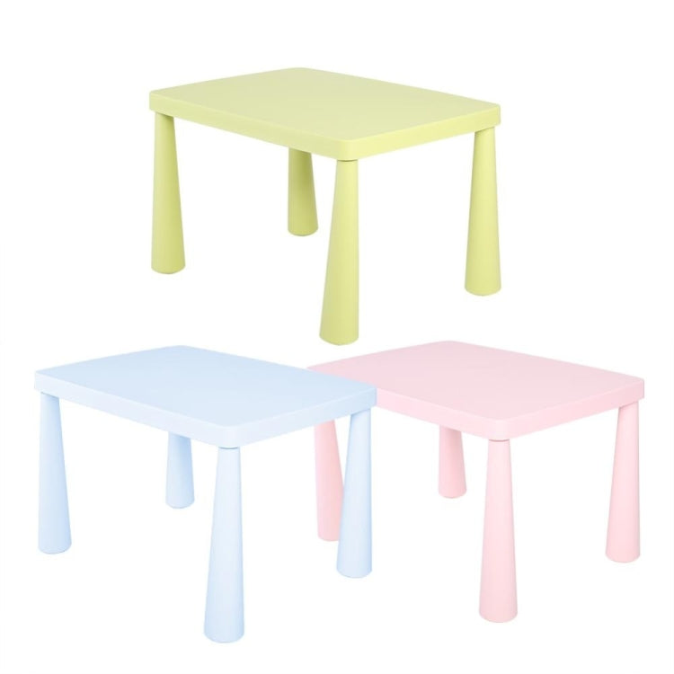 Plastic Double Thickening Rectangular Table Writing Desk Painting Game Toys Children Kindergarten Table, Size:Ordinary