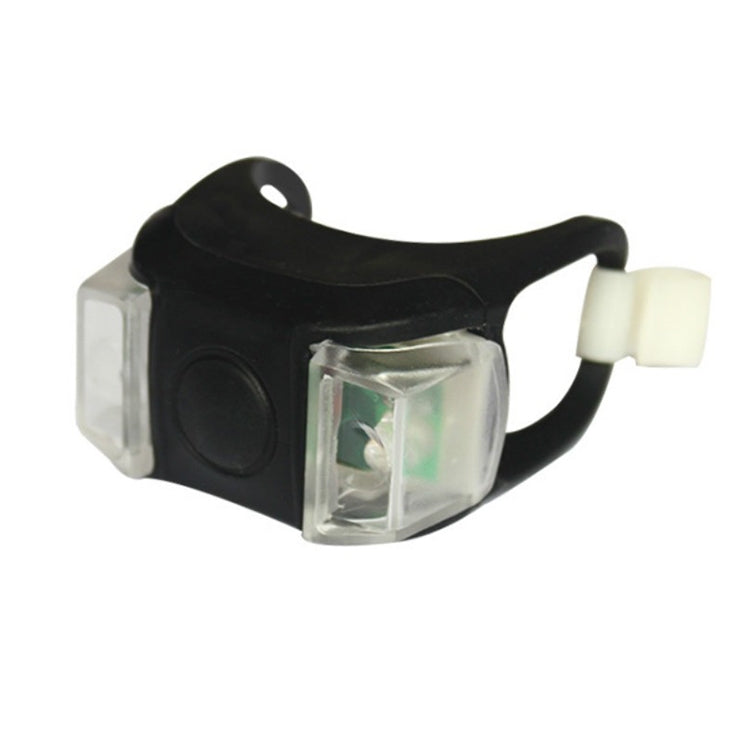 10 PCS Outdoor Night Silicone Caution Lamp Bicycle Light Mountain Bike Decoration Safety Warning Light Taillight