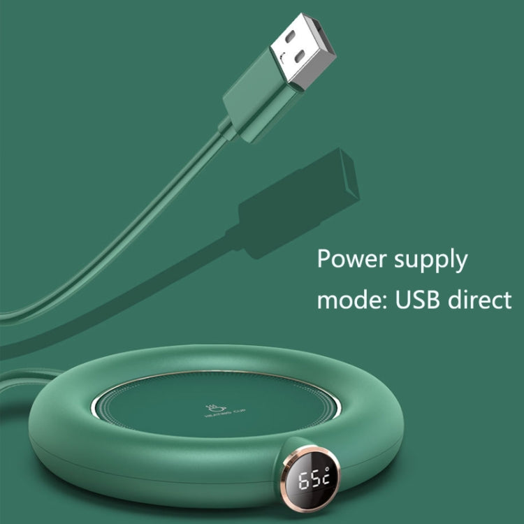 M306 Smart Heating Coaster USB Desktop Cup Warmer Touch Constant Temperature Coffee Insulation Pad