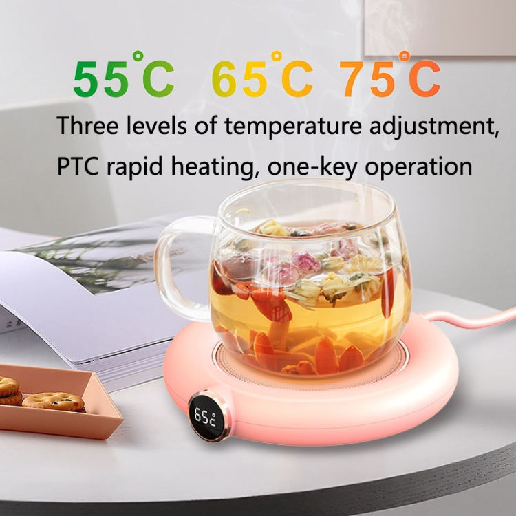 M306 Smart Heating Coaster USB Desktop Cup Warmer Touch Constant Temperature Coffee Insulation Pad