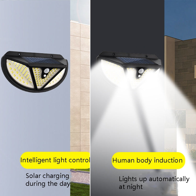 TG-TY074 Solar Human Body Induction Garden Wall Lamp Outdoor Corridor Light, Spec: 118 SMD