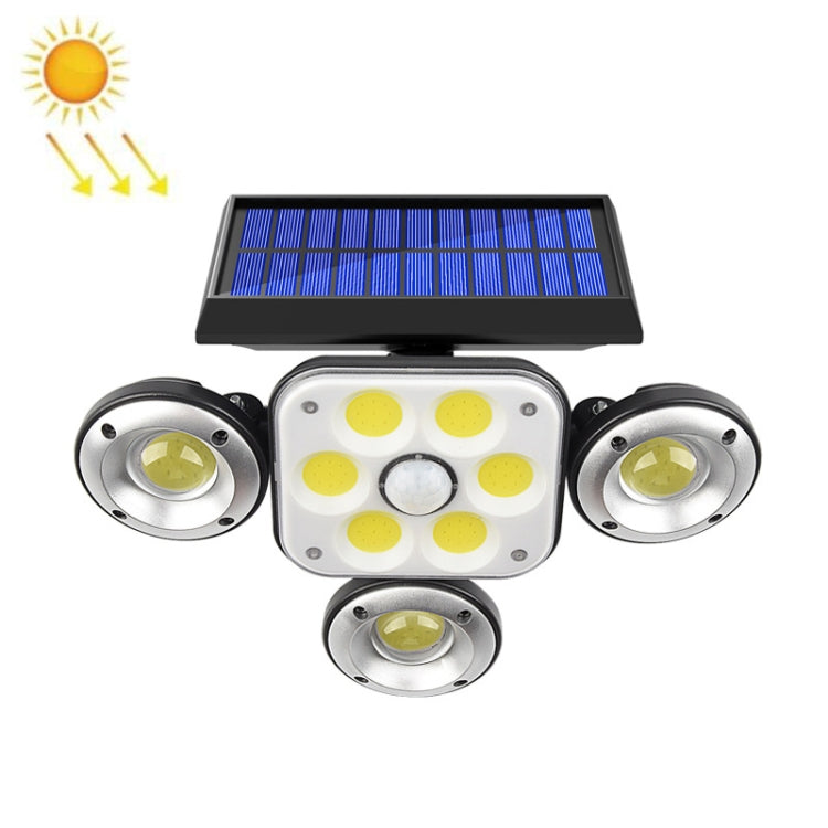 TG-TY051 4-Head Rotatable Solar Wall Light Body Sensor Outdoor Garden Waterproof Corridor Garden Lighting Street Light, Spec: 102 COB