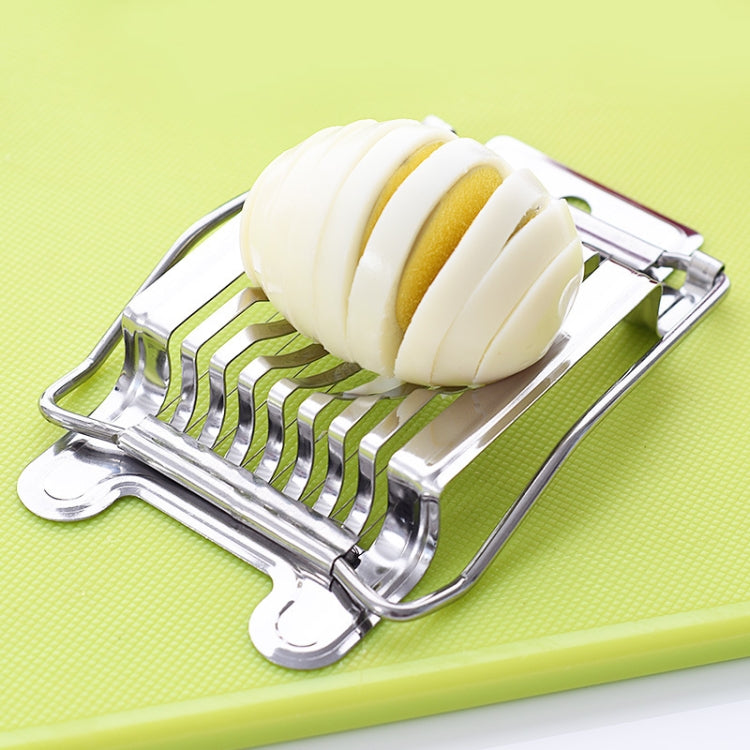 2 PCS Stainless Steel Egg Cutter Egg Splitter(Cutting Egg)