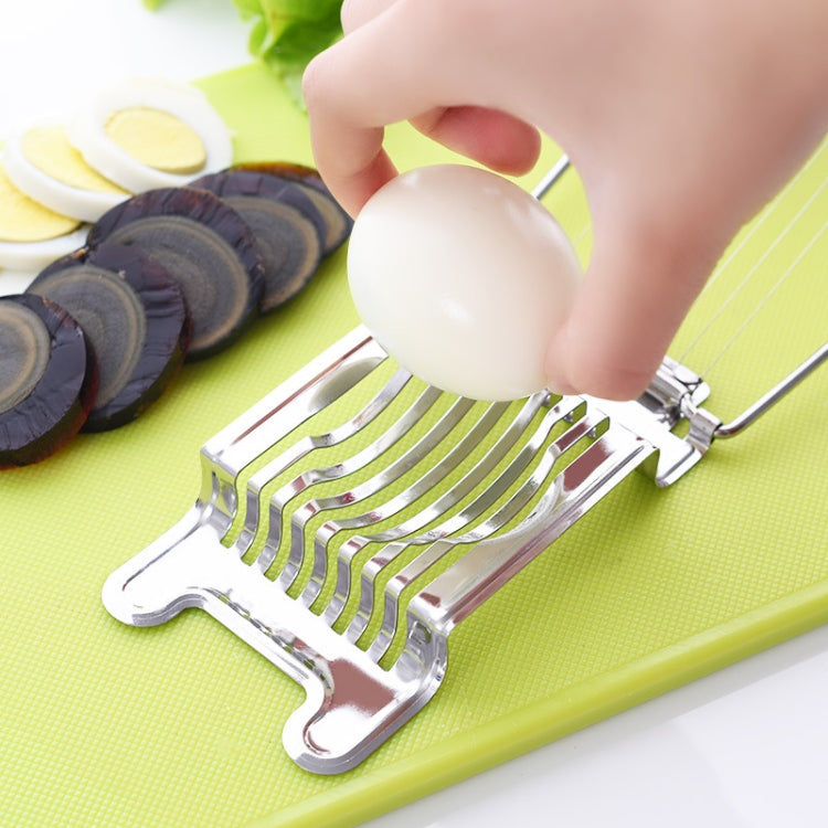 2 PCS Stainless Steel Egg Cutter Egg Splitter(Cutting Egg)