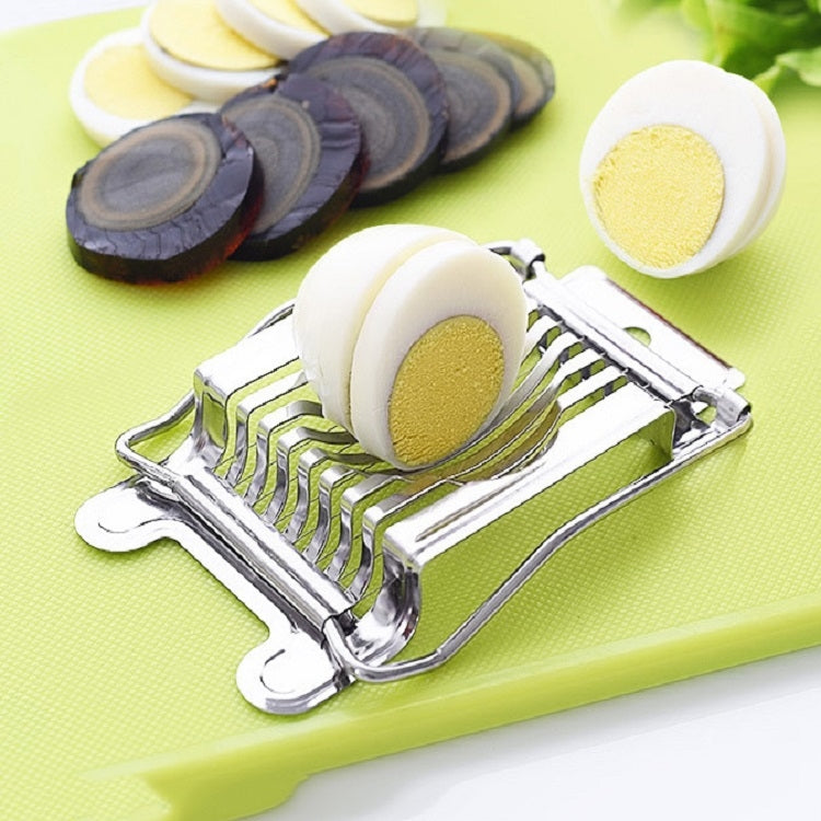 2 PCS Stainless Steel Egg Cutter Egg Splitter(Cutting Egg)