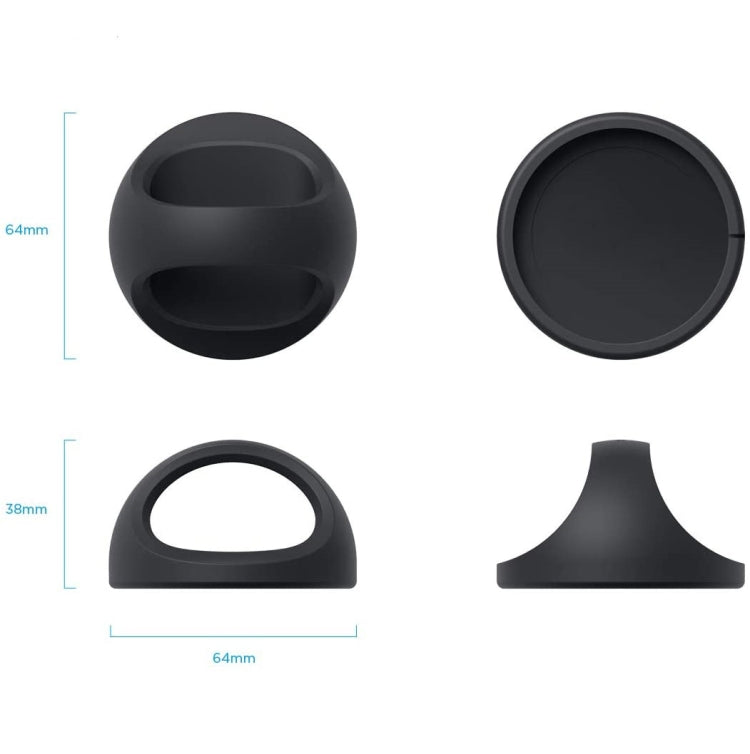 2 PCS KSK-702 Multifunctional Mobile Phone Ring Bracket Magnetic Wireless Charging Anti-Slip Ring Bracket