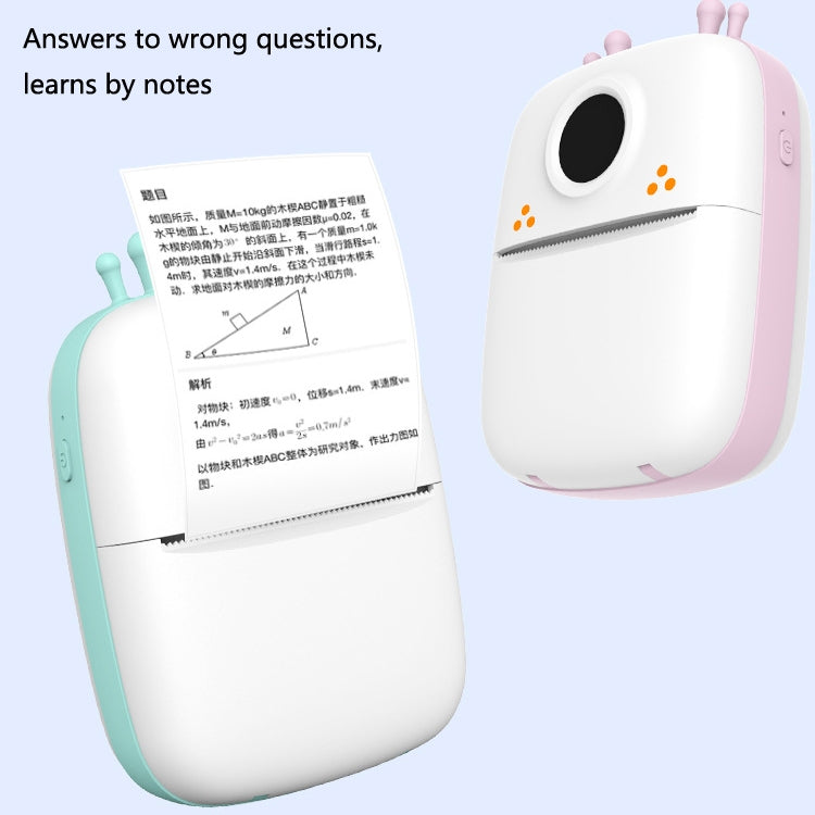 V1 Pocket Wrong Question Printer Bluetooth Mini Portable Student Wrong Question Printer