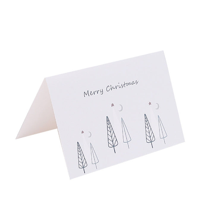 50 PCS Christmas Wishes Card Holiday Gift Card Message Card