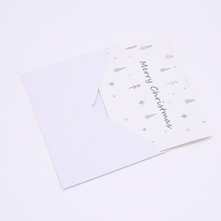 50 PCS Christmas Wishes Card Holiday Gift Card Message Card