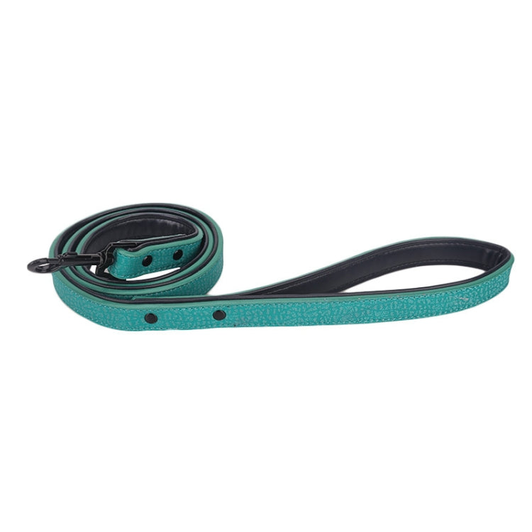 Pet Collar Leather Dog Collar Adjustable Dog Tag Anti-Lost Collar, Size: S 34 x 1.7cm