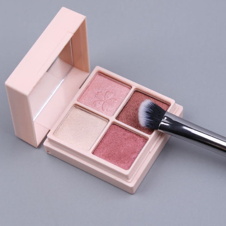 4 In 1 Black Pebbles Makeup Brush Set Eyeshadow Brush Foundation Brush Portable Makeup Brush,Style:  Brush + Makeup Brush Bag