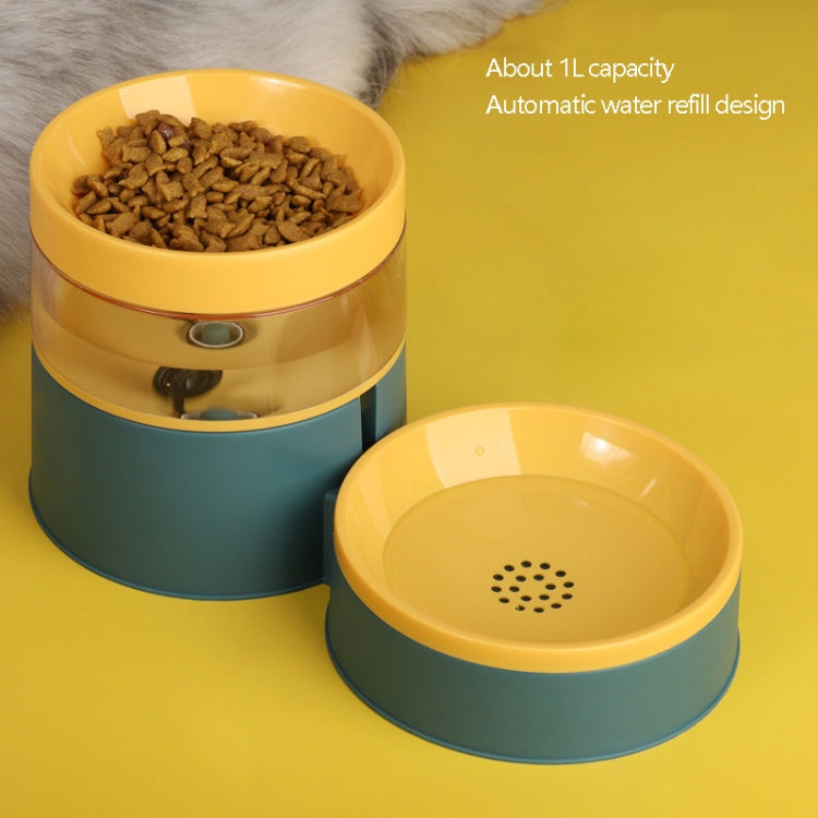 DT331 Automatic Feeder Pet Bowl Increased High Protect Neck Water Dispenser Dual-Purpose Food Bowl