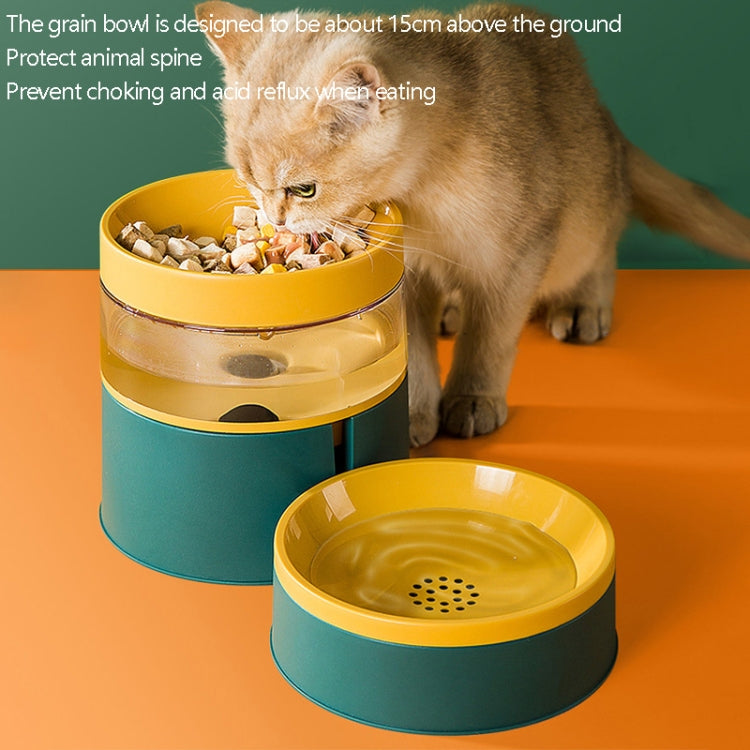 DT331 Automatic Feeder Pet Bowl Increased High Protect Neck Water Dispenser Dual-Purpose Food Bowl