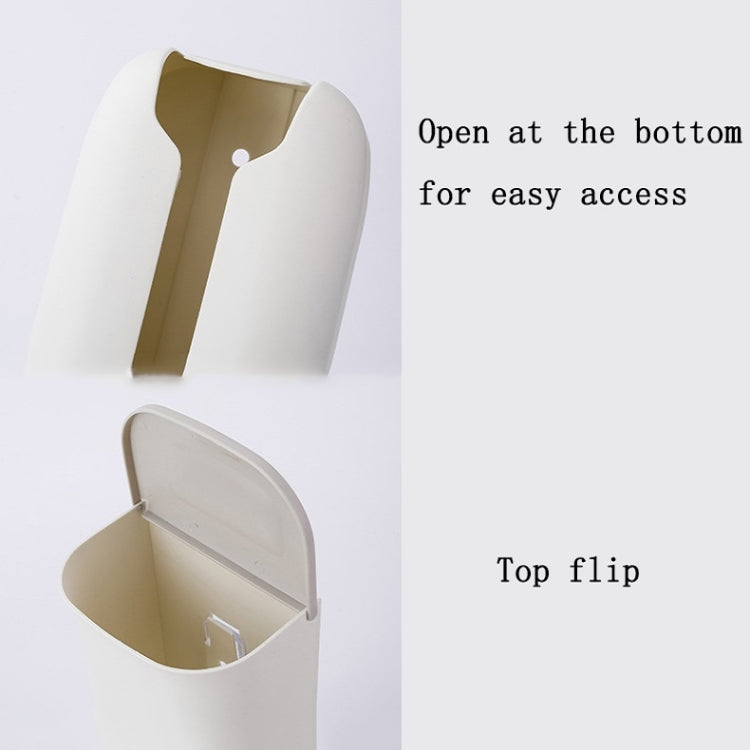 2 PCS Kitchen And Bathroom Garbage Bag Wall Hanging Storage Rack Shoe Cover Storage Box