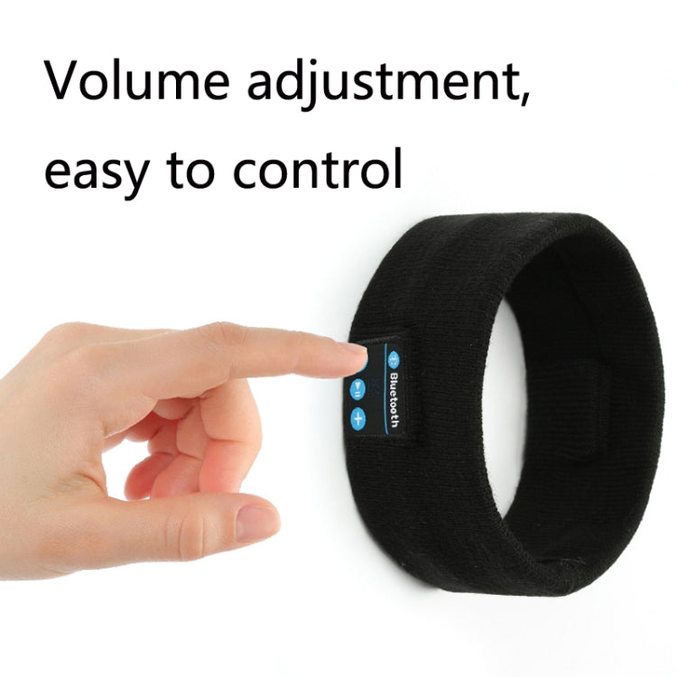 Bluetooth Headset Sports Headband Outdoor Running Yoga Sweat-Absorbent Headscarf, Colour: Red