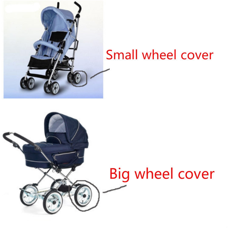 Household Dust-proof And Dirty-proof Wheel Cover Baby Wheel Cover, Size:L