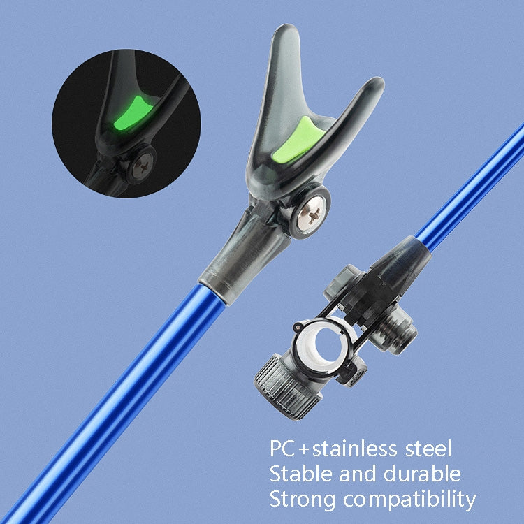 2 PCS Quick Release Bracket Rear-Hanging Fishing Rod Antenna Pole