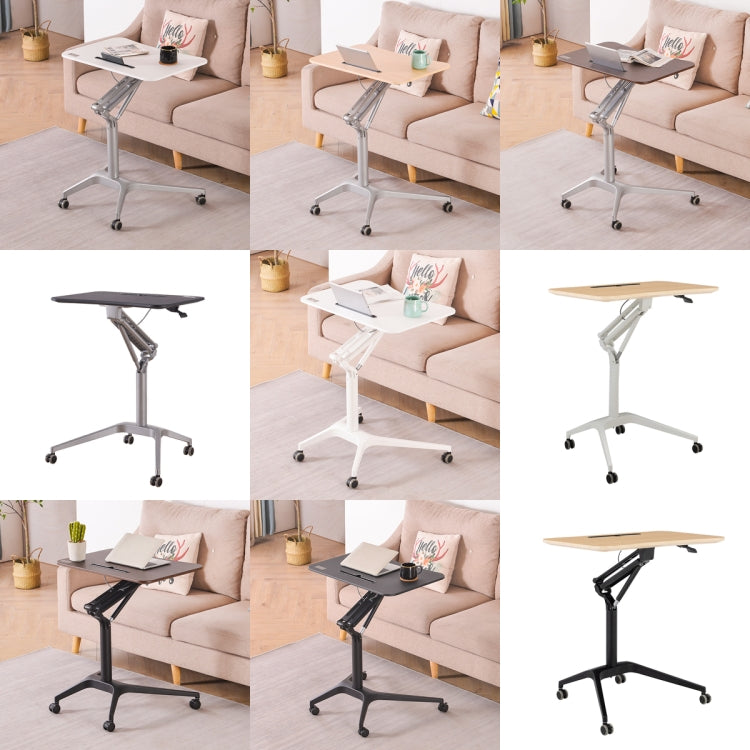D10 Universal Wheel Standing Computer Desk Movable Lifting Desk